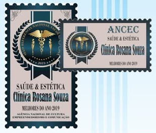 Selos Saúde & Estética — Clínica Rosana Souza, Melhores do Ano 2019, ANCEC